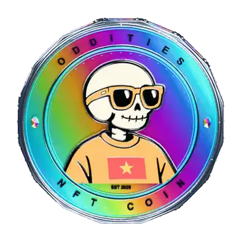 Spinning Holo Oddities coin